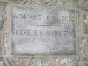 woneb's colege duke