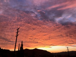 sunset december